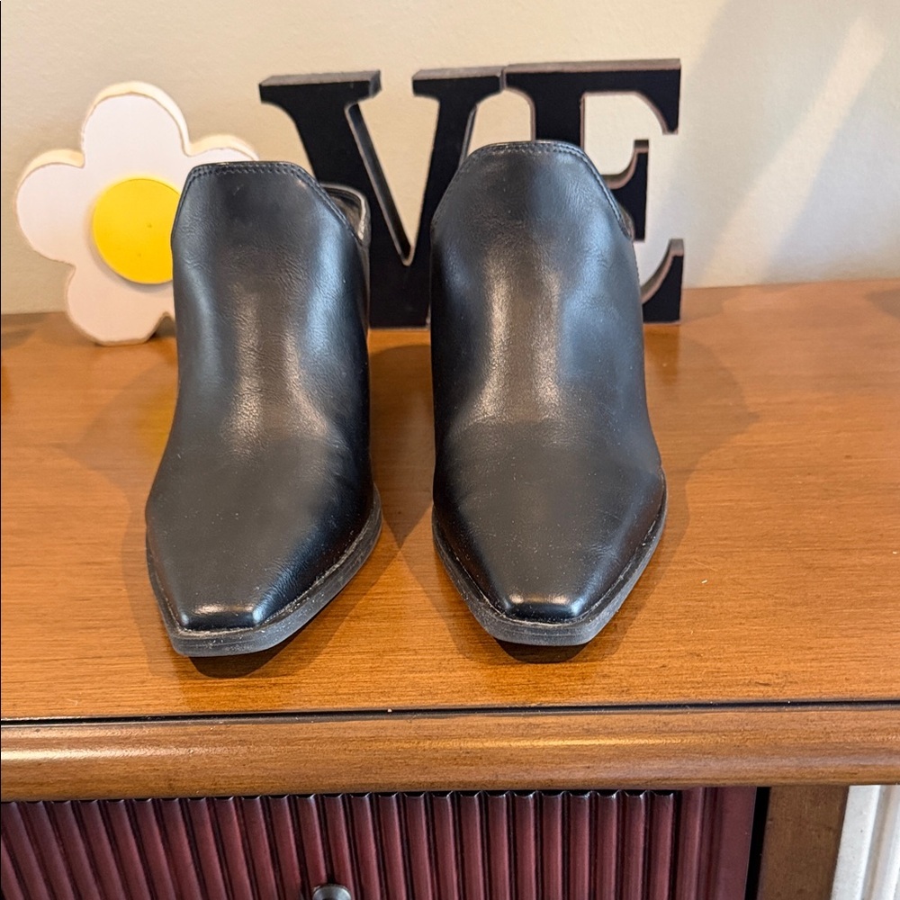 Indigo Black Mules